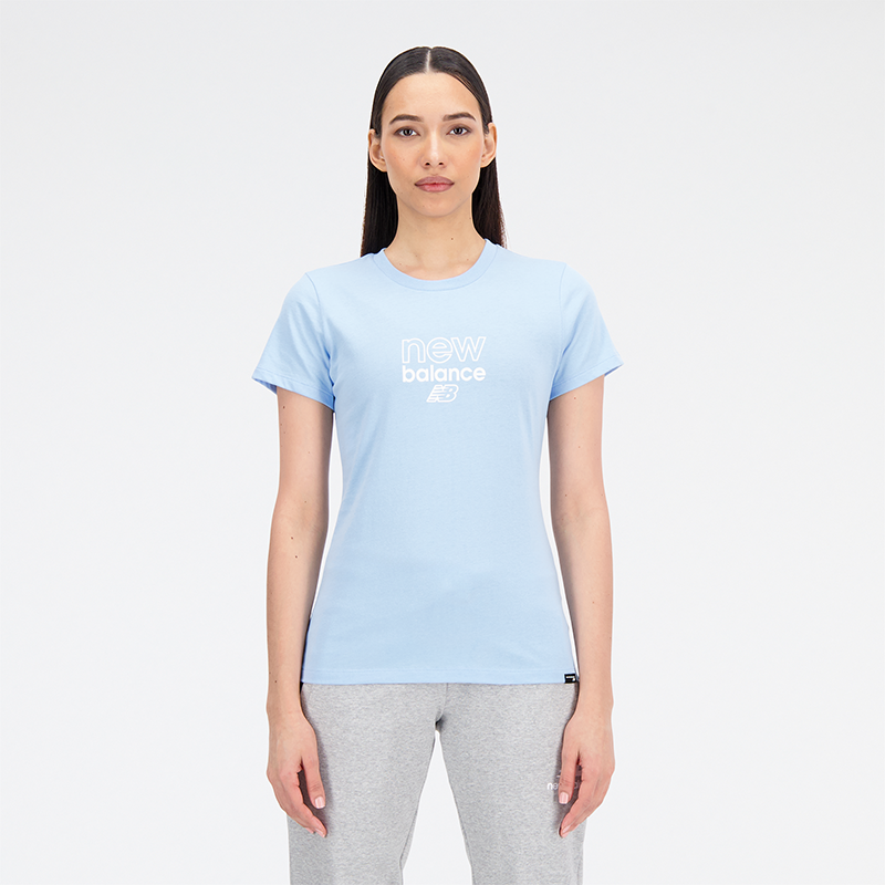 

Női póló New Balance WT33507BLZ – kék