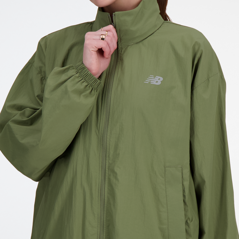 Sportdzseki New Balance WJ41553DEK – zöld