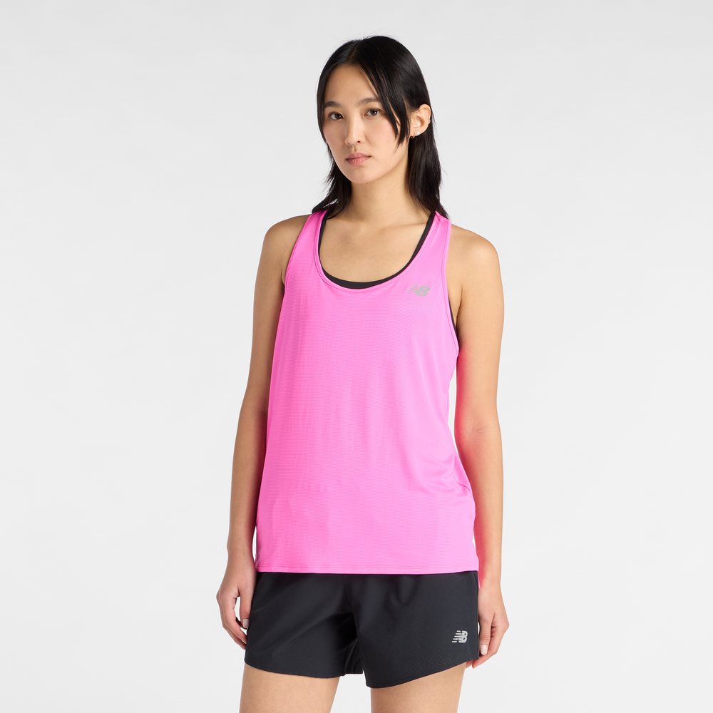 Női póló New Balance WT41220AAB – rózsaszín