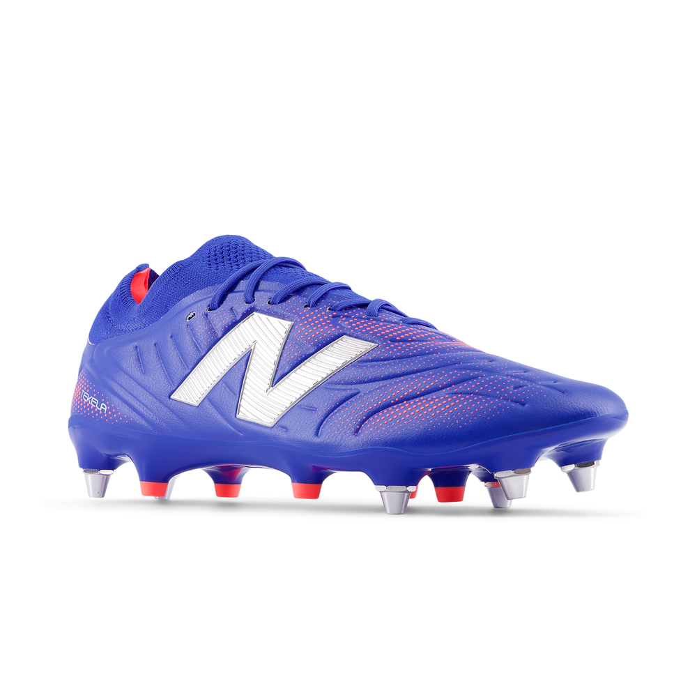 Férfi focicipő New Balance TEKELA PRO SG V5 ST2SLMP5 – kék