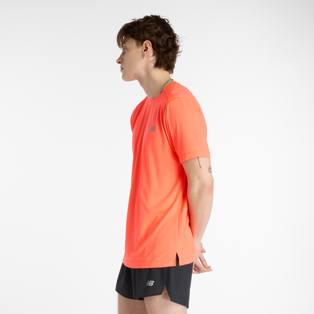 Férfi futópóló New Balance MT41222URR – narancssárga