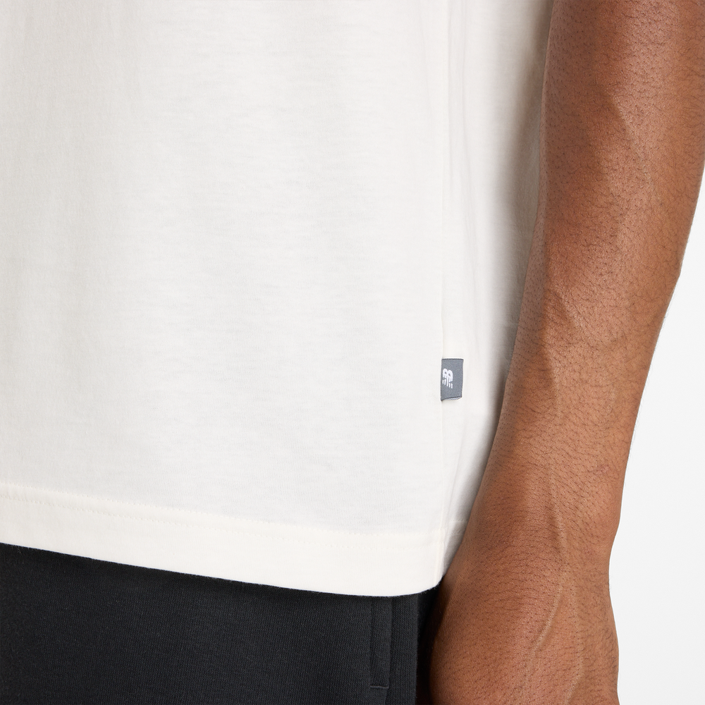 Férfi futópóló New Balance MT51507SST – fehér