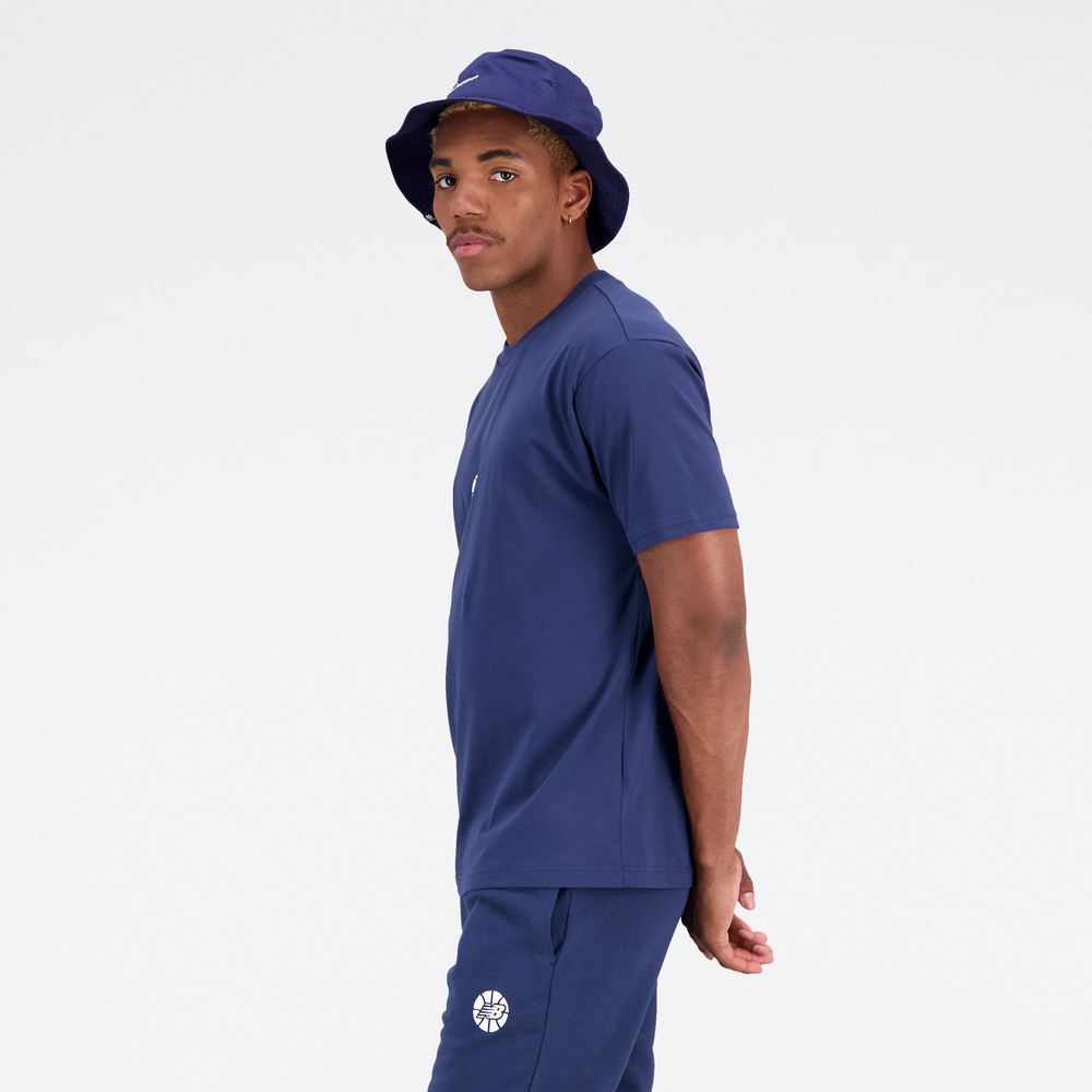 Férfi póló New Balance MT23582NNY – sötétkék