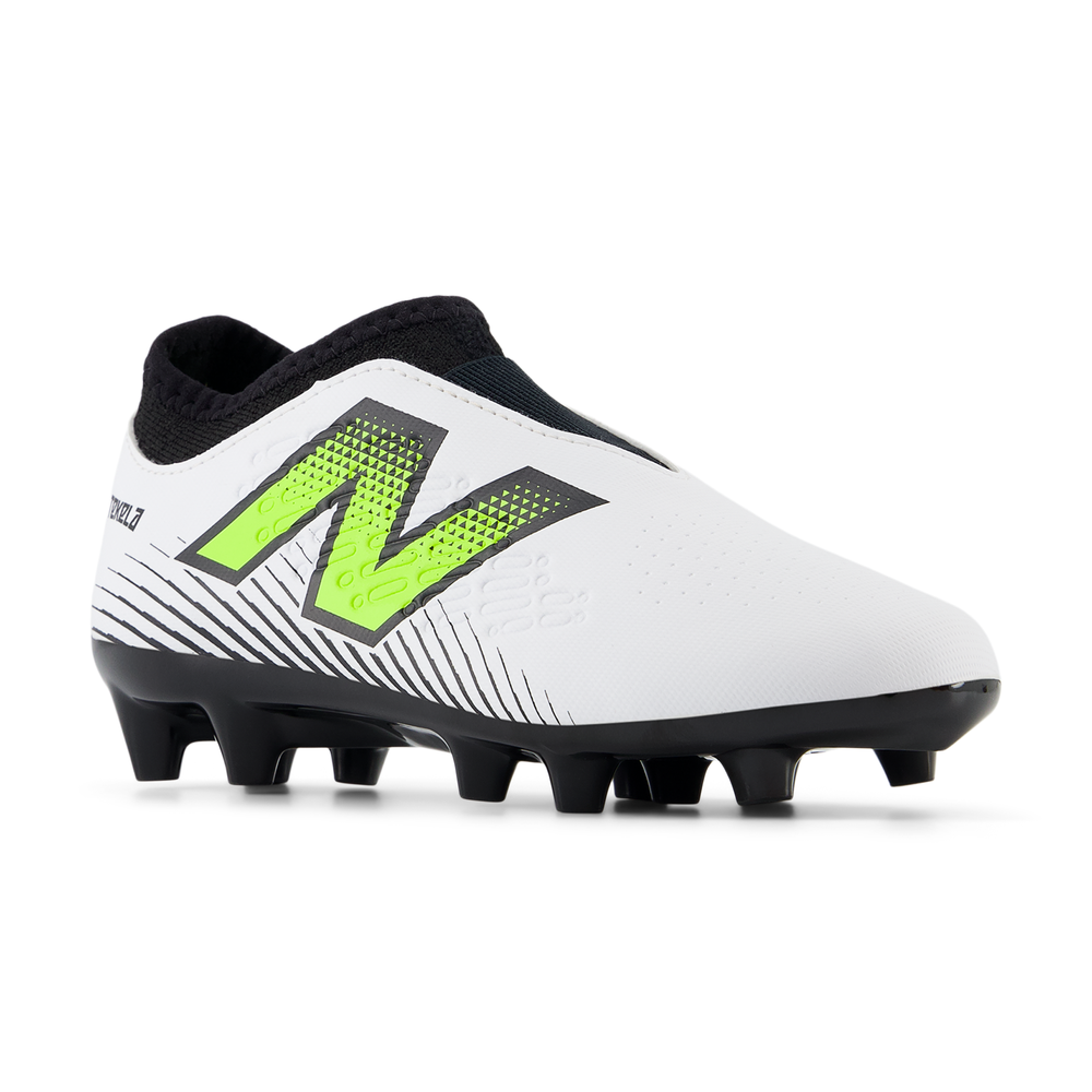 Focicipő New Balance TEKELA V4+ MAGIQUE JNR FG SJT3FH45 – fehér