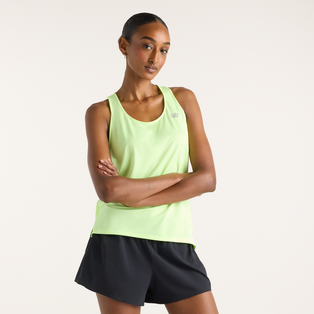 Női póló New Balance WT41220AFG – zöld