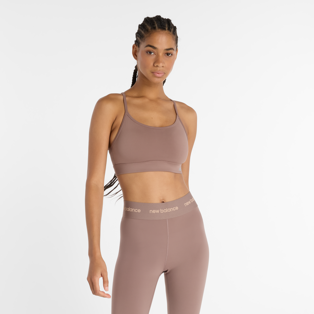Sport melltartó New Balance WB51039EAS – bézs