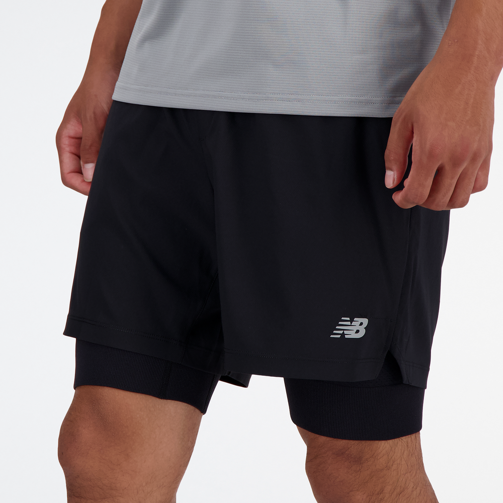 Férfi futónadrág New Balance MS41288BK – fekete