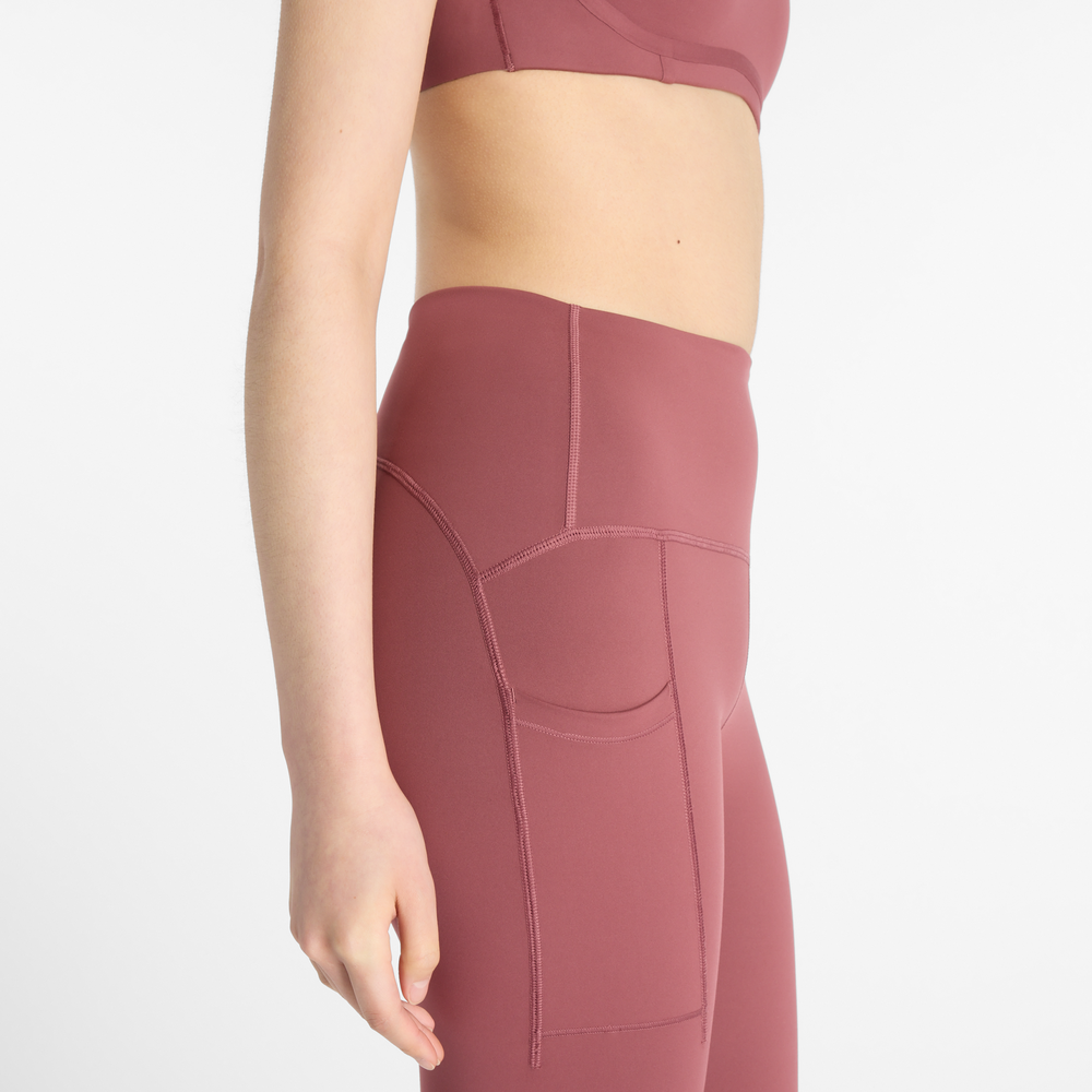 Női leggings New Balance WP51268WAD – rózsaszín