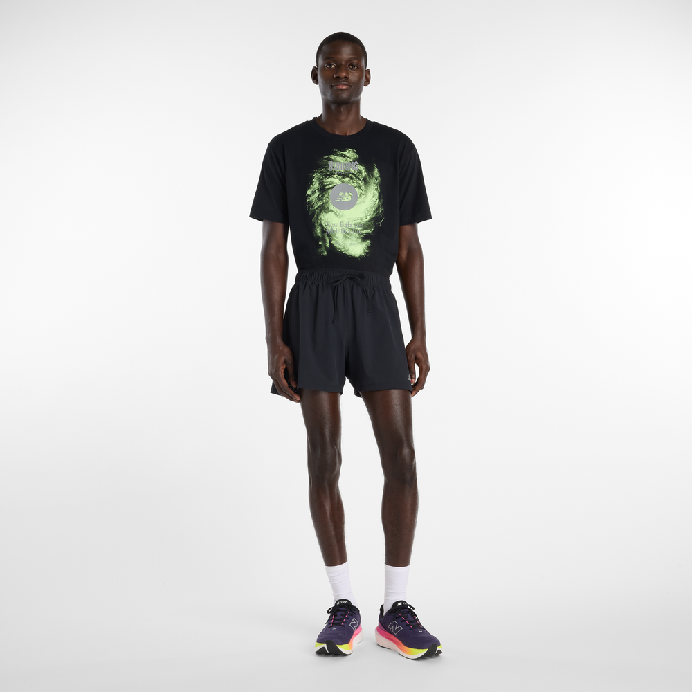 Férfi póló New Balance MT6164W1BK – fekete