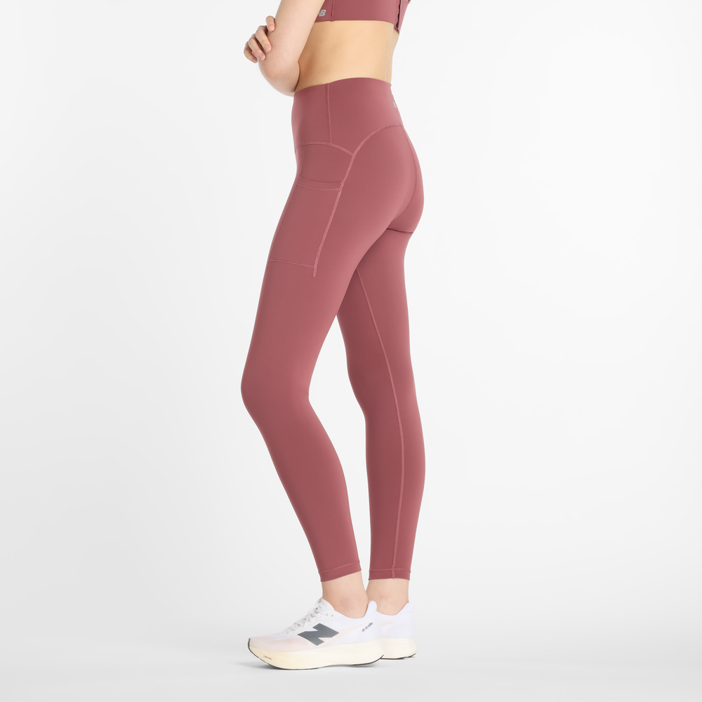 Női leggings New Balance WP51268WAD – rózsaszín