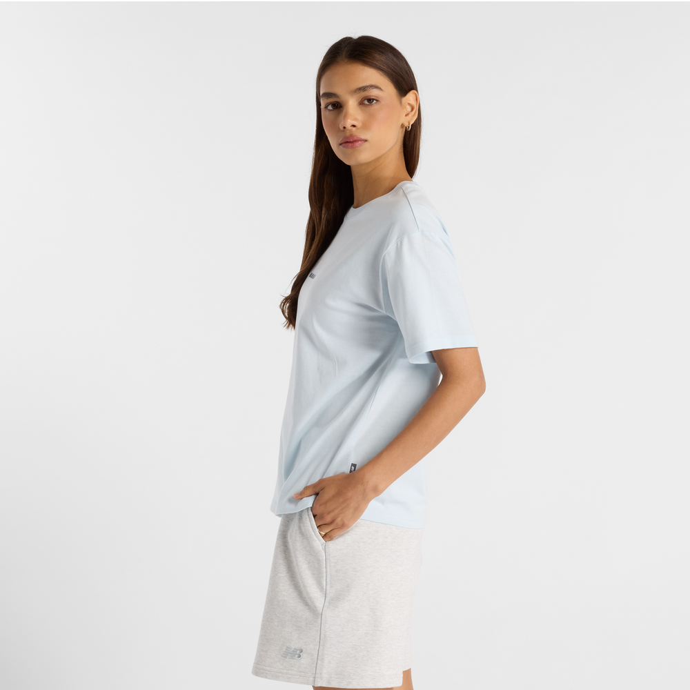 Női póló New Balance WT51541IB – kék