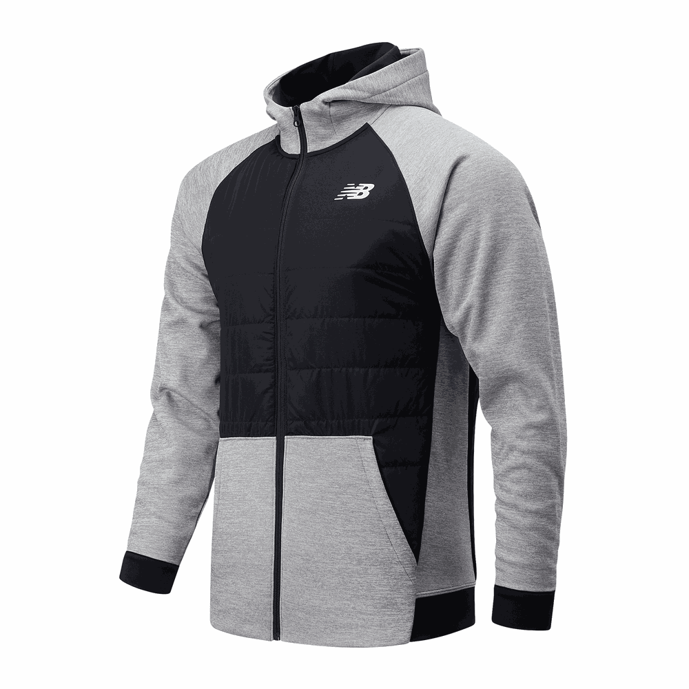 Férfi pulóver New Balance MJ13125AG – szürke