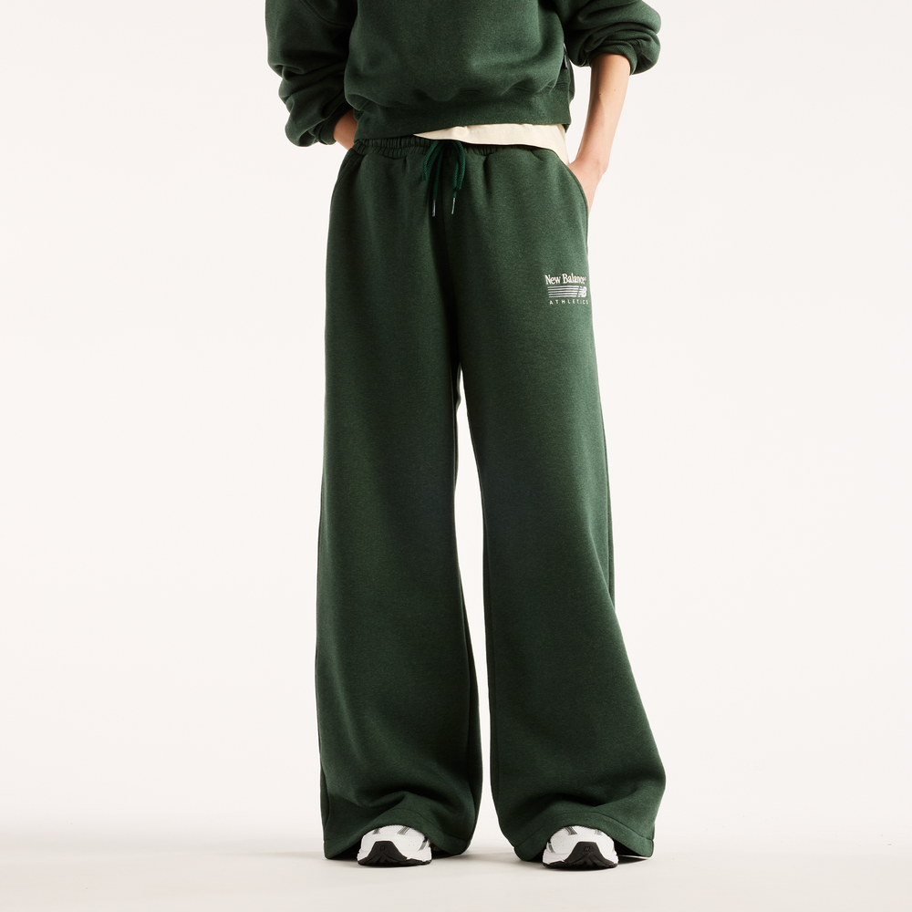 Női nadrág New Balance WB62983ANDG – zöld