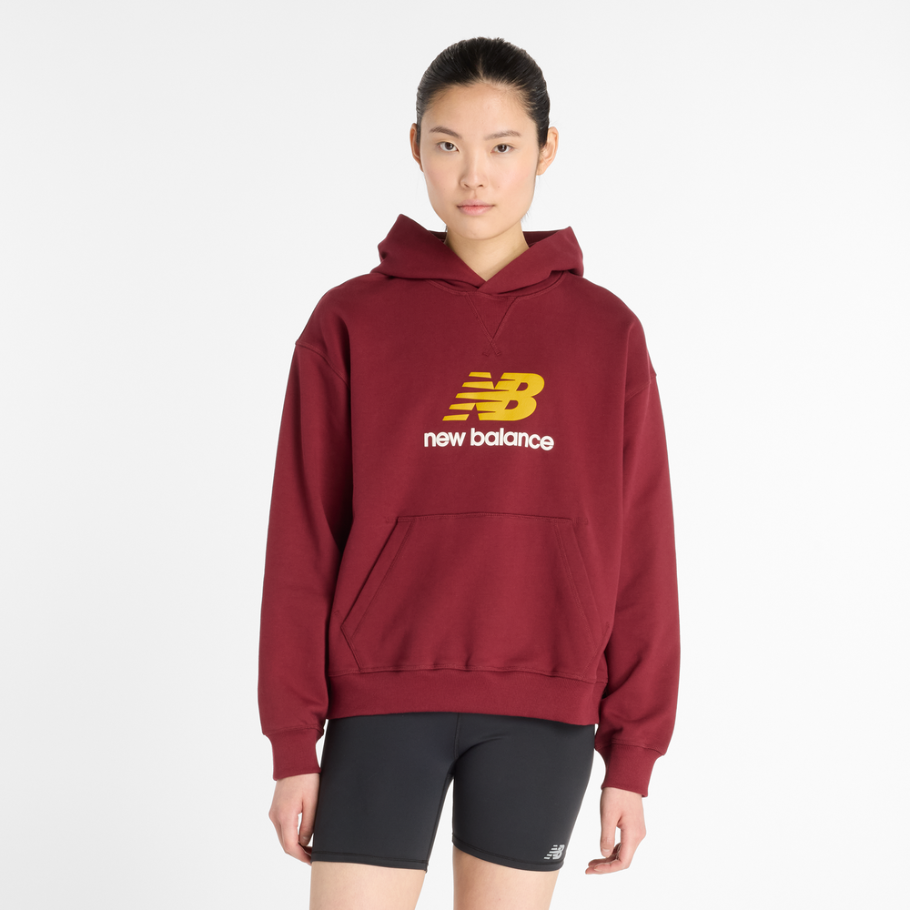 Női felső New Balance WT51501MHB – bordó