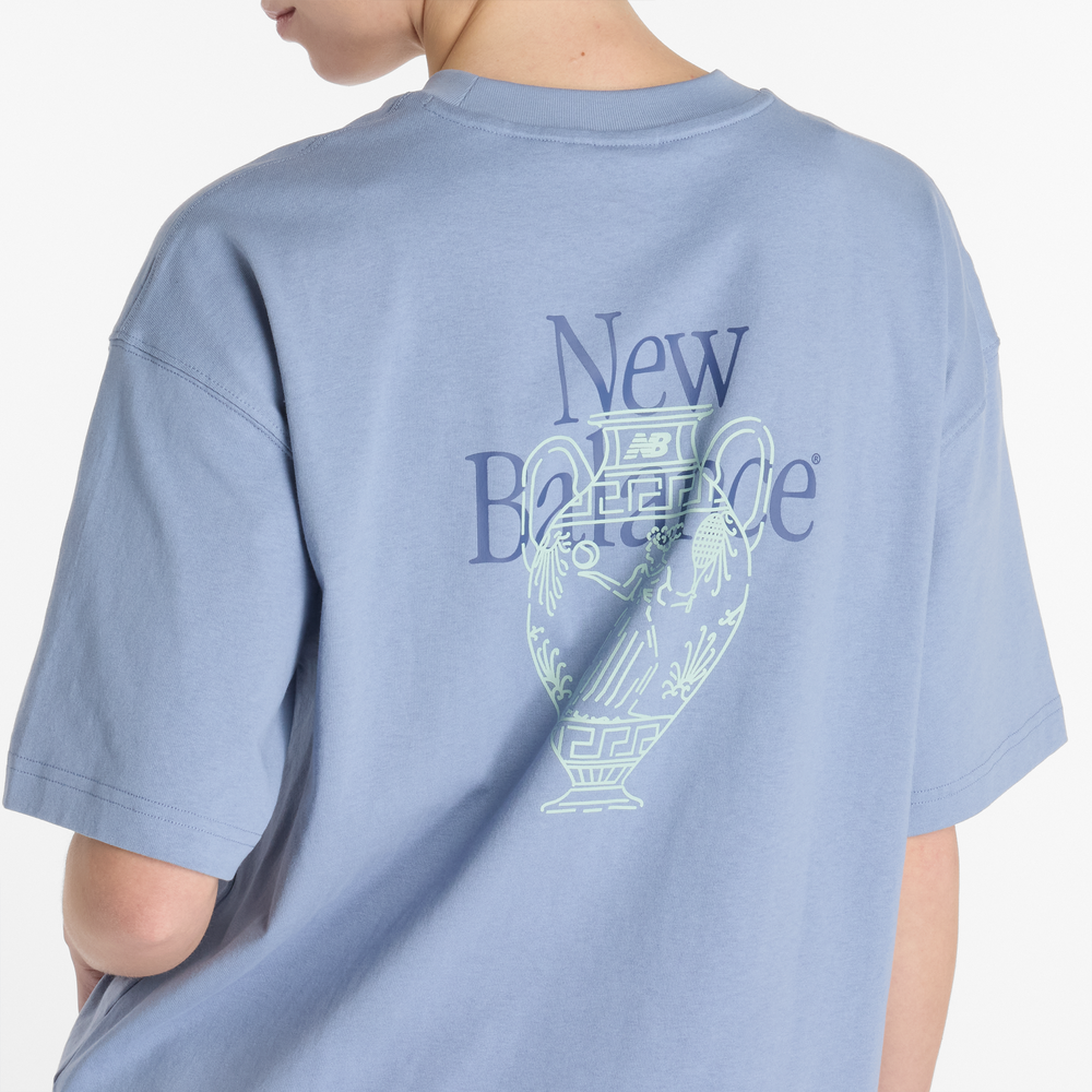 Női póló New Balance WT51940DUS – kék