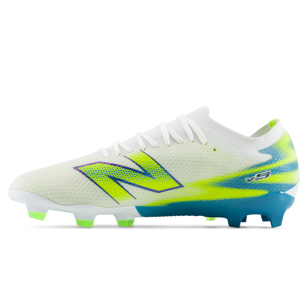 Férfi focicipő New Balance FURON TEAM FG V8 UF3F51W – fehér