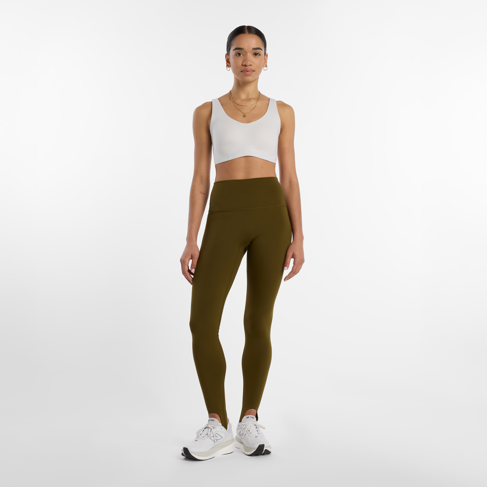Női leggings New Balance WP53168WDL – zöld