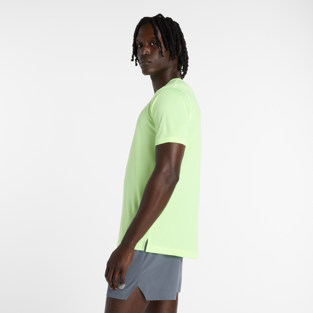 Férfi futópóló New Balance MT61O0U4AFG – zöld