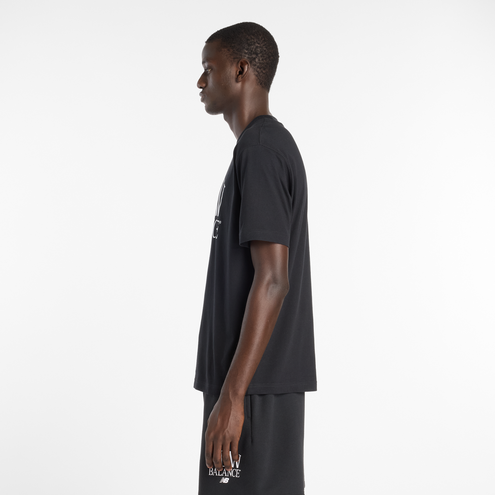 Férfi póló New Balance Reimagined Graphic T-Shirt – fekete