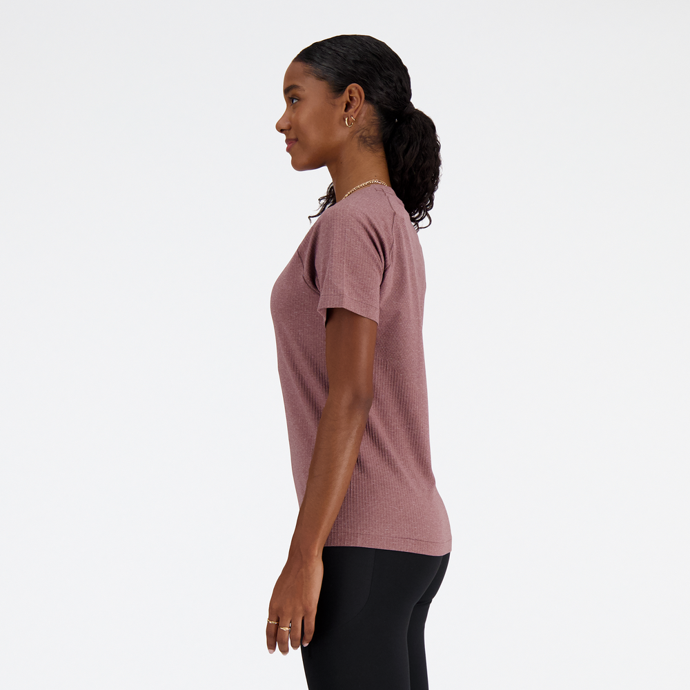 Női póló New Balance WT41123LRC – rózsaszín