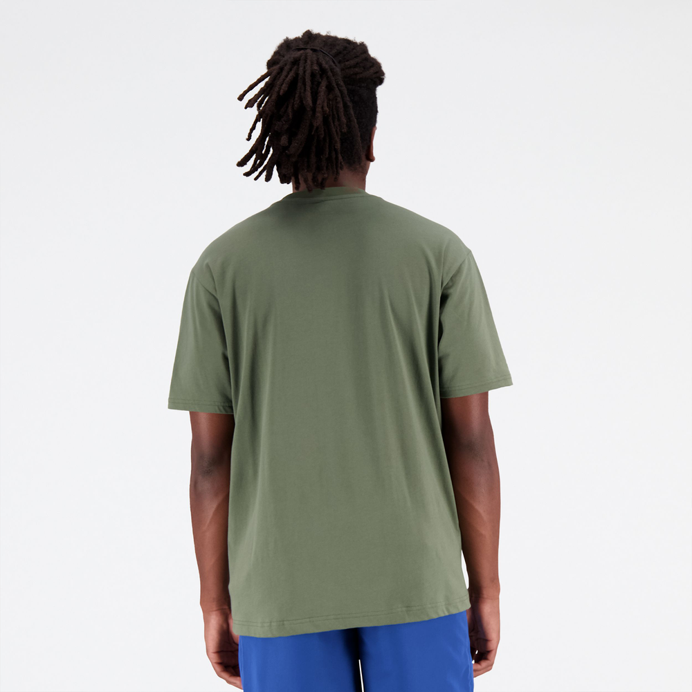 Férfi póló New Balance MT31541DON – zöld