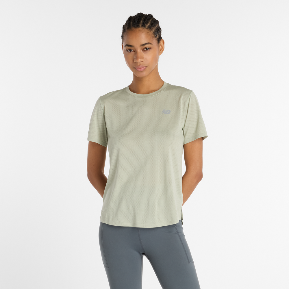 Női póló New Balance WT41253GSH – zöld
