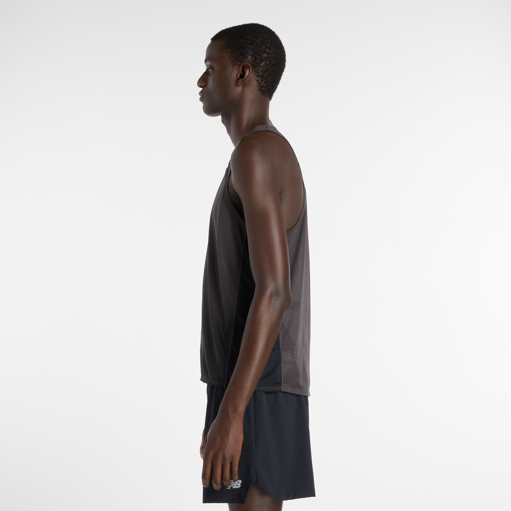 Férfi futópóló New Balance MT61S1LIBK – fekete