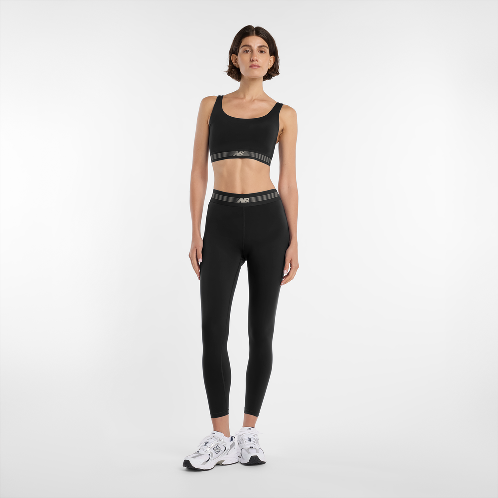 Sport melltartó New Balance WB61Q0QKBK – fekete