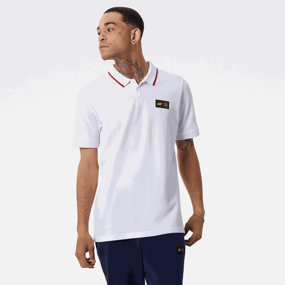Póló New Balance MT231234WT – fehér