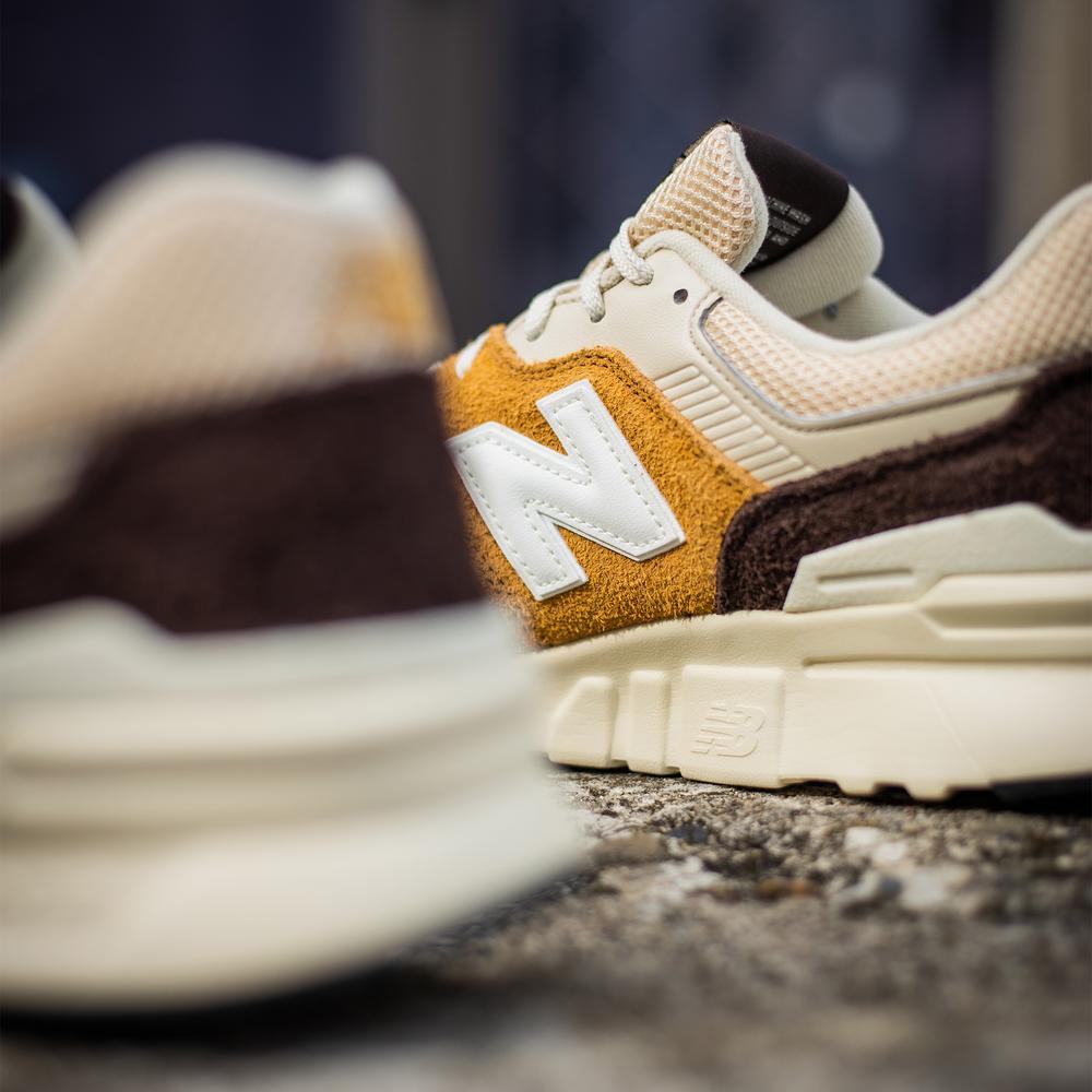 Férfi cipő New Balance CM997HRT – barna