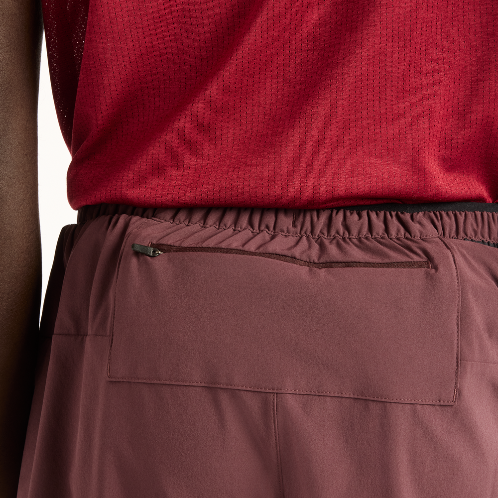 Férfi futónadrág New Balance RC Essential – bordó
