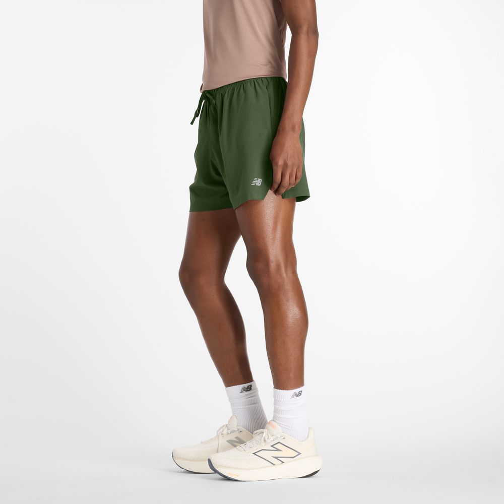 Férfi futónadrág New Balance MS41286DAE – zöld