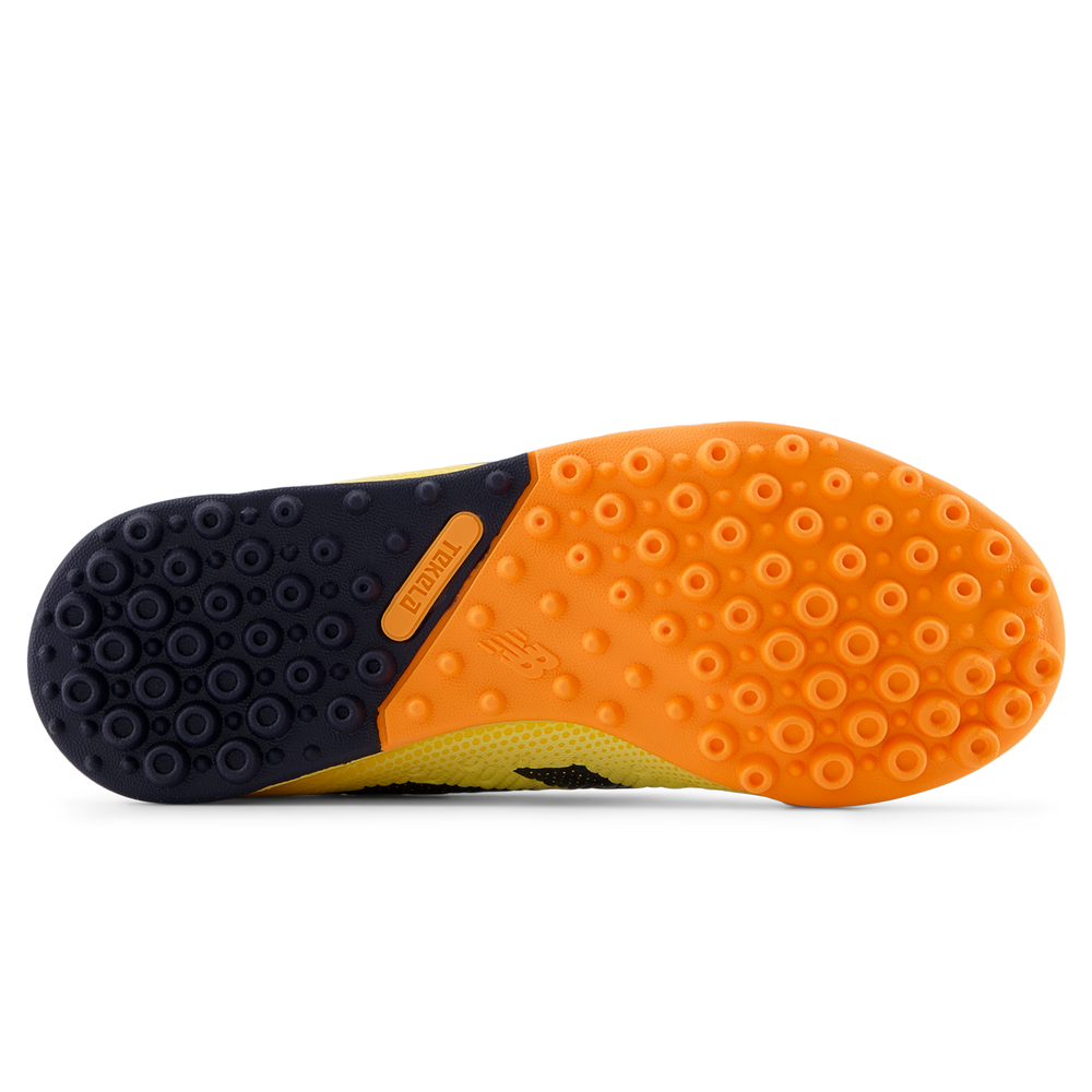 Gyermek turf cipő New Balance TEKELA V4+ MAGIQUE JNR FG SJT3TJ45 – sárga