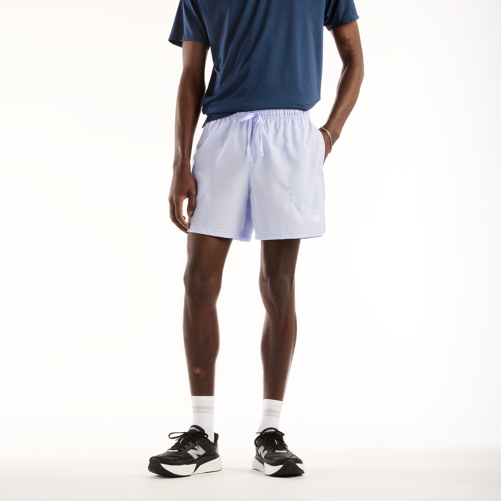 Férfi futónadrág New Balance MS51901DYK – lila