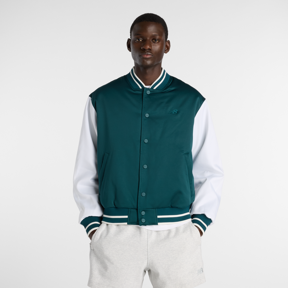 Férfi kabát New Balance MJ6102R7AAV – zöld