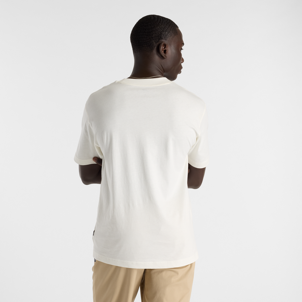 Férfi futópóló New Balance MT51924SST – fehér