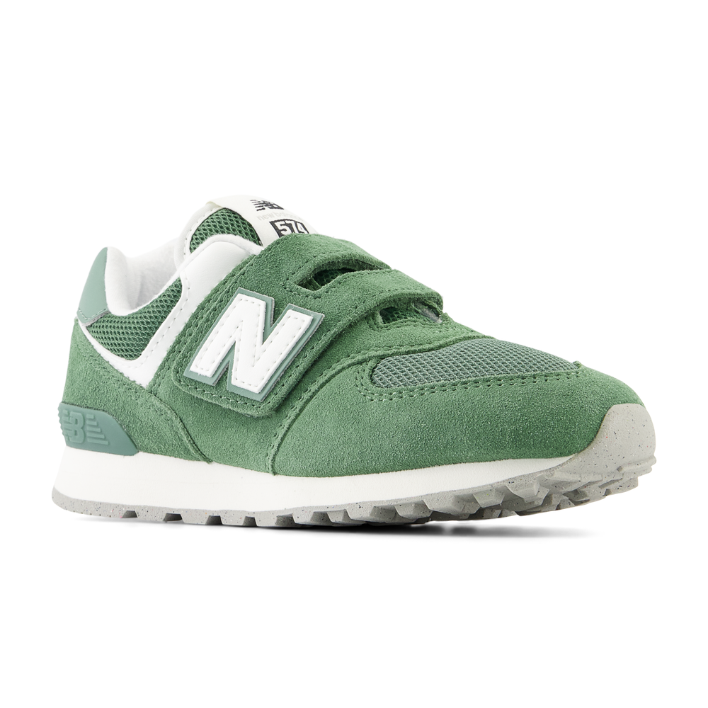 Gyermekcipő New Balance PV574FGG – zöld