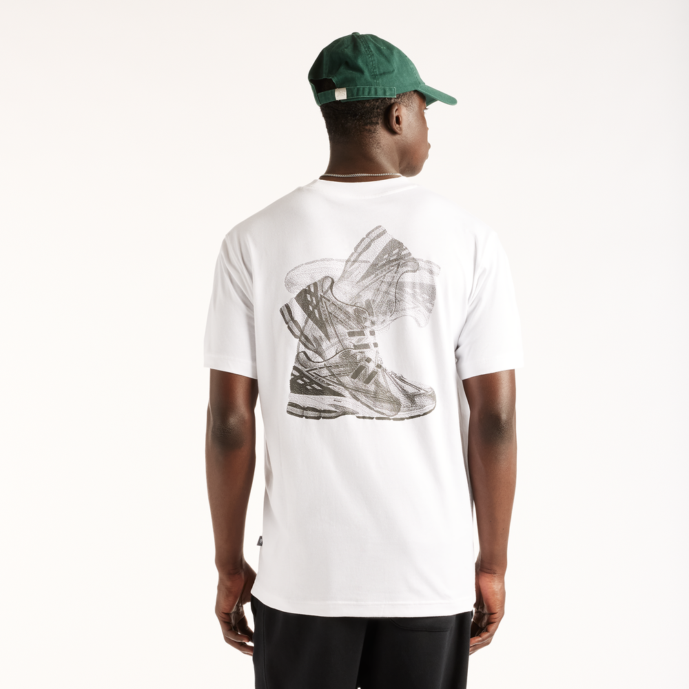Férfi póló New Balance Foggy Daze 1906 – fehér