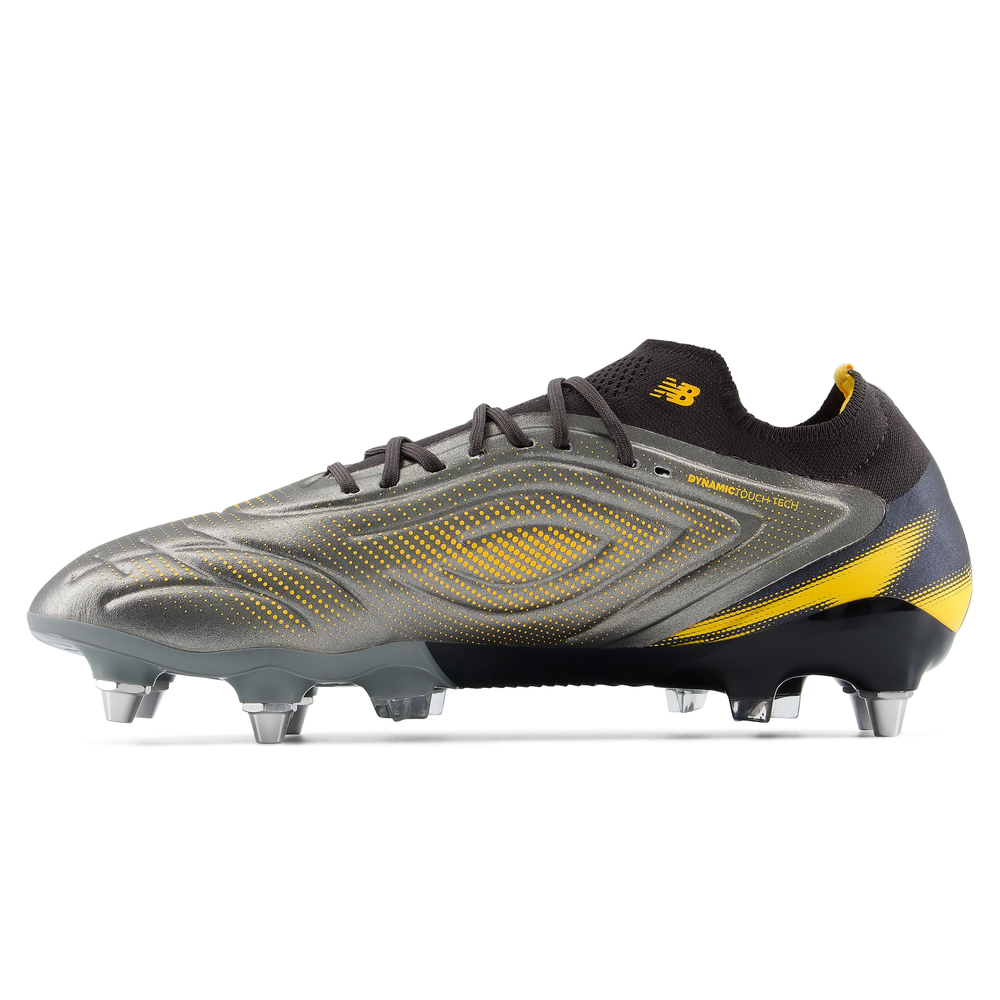 Férfi focicipő New Balance TEKELA ELITE SG V5 UT1SL7DC – ezüst