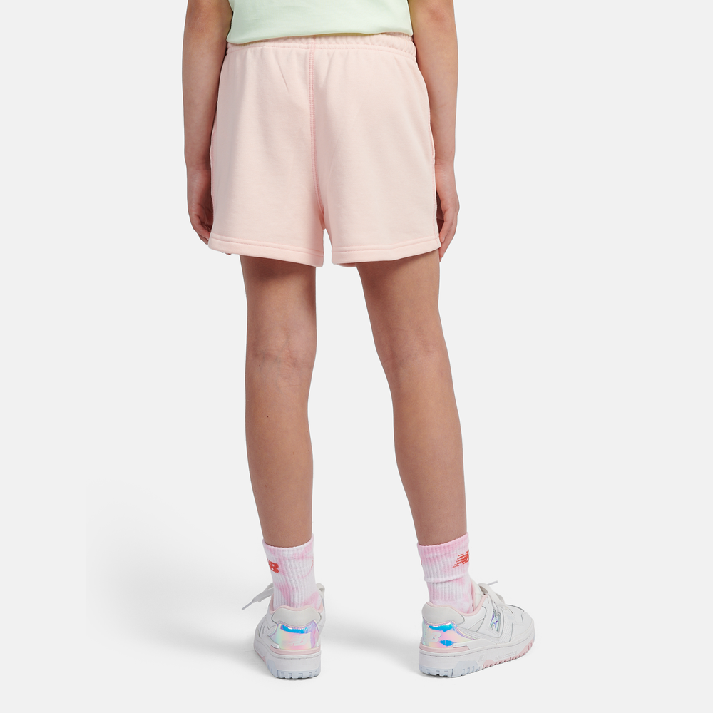 Gyermek rövidnadrág New Balance LAKG0006PIE – rózsaszín