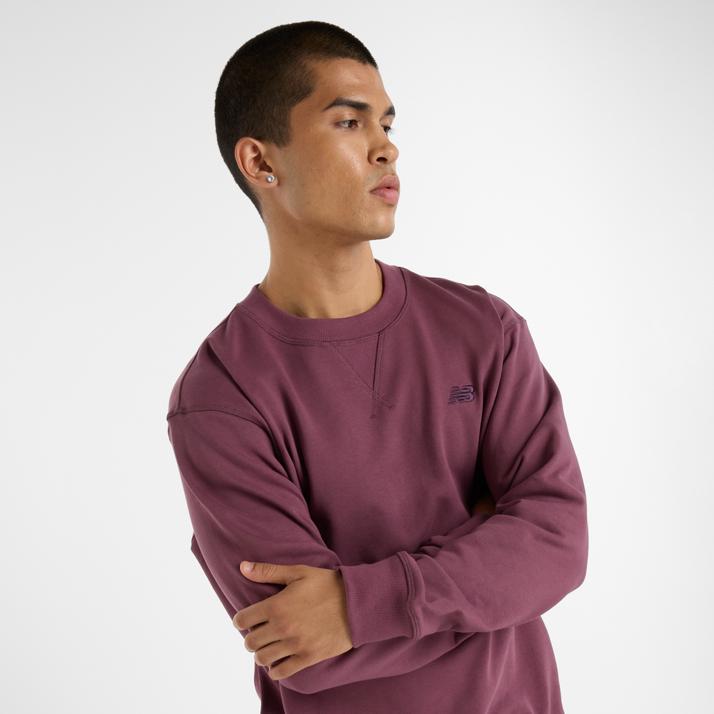 Férfi felső New Balance MT41506FDP – bordó