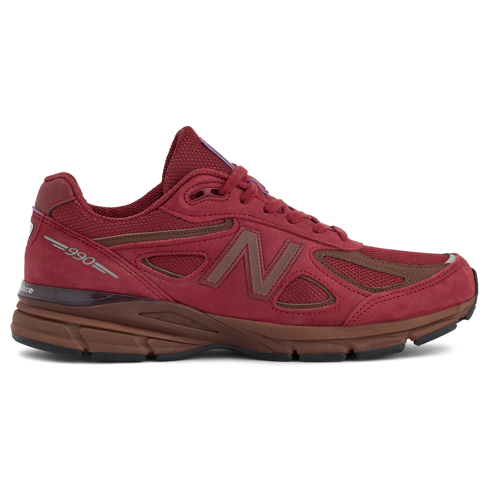 Unisex cipő New Balance U990BR4 – bordó