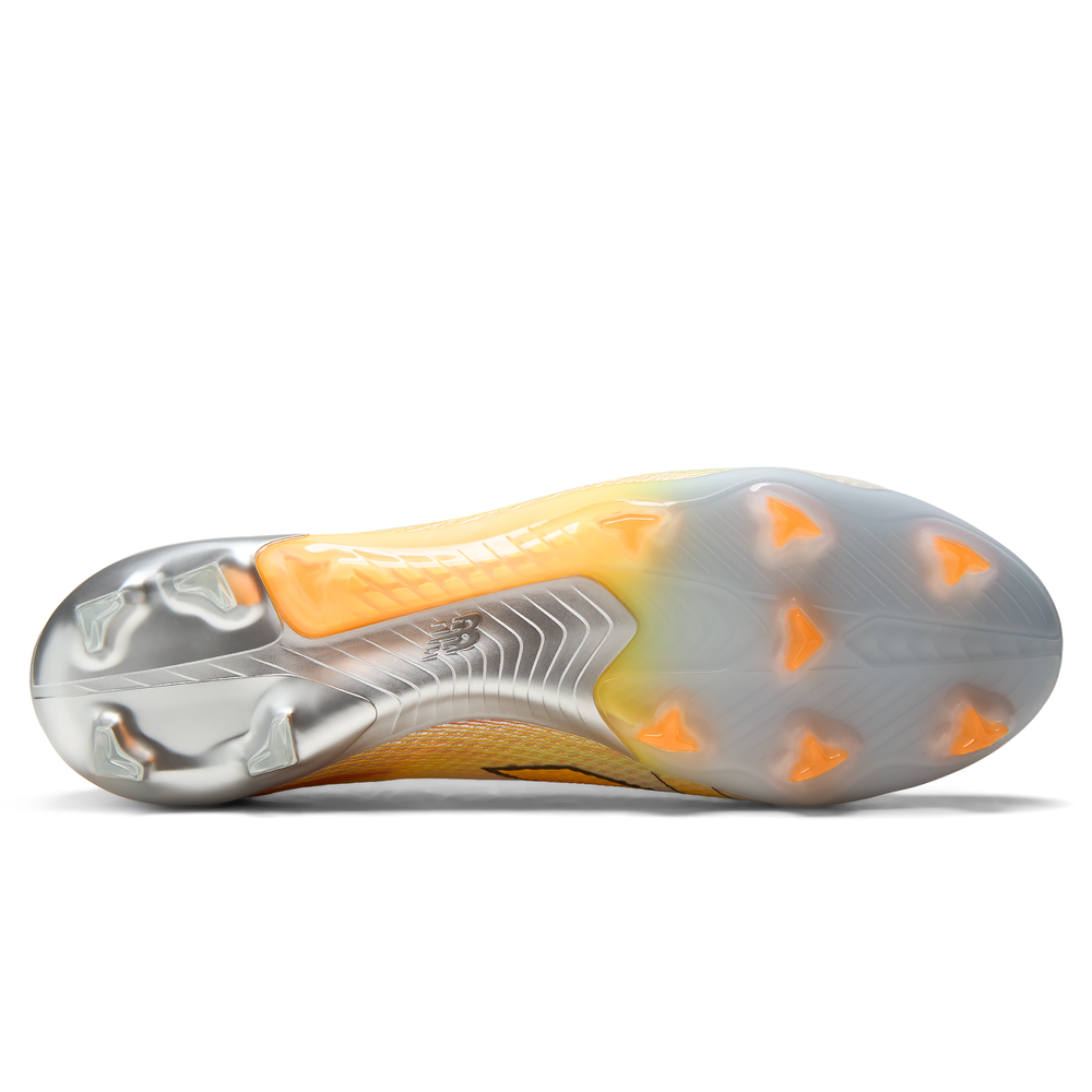 Férfi focicipő New Balance FURON ELITE FG V9 UF1F3LZ – narancssárga