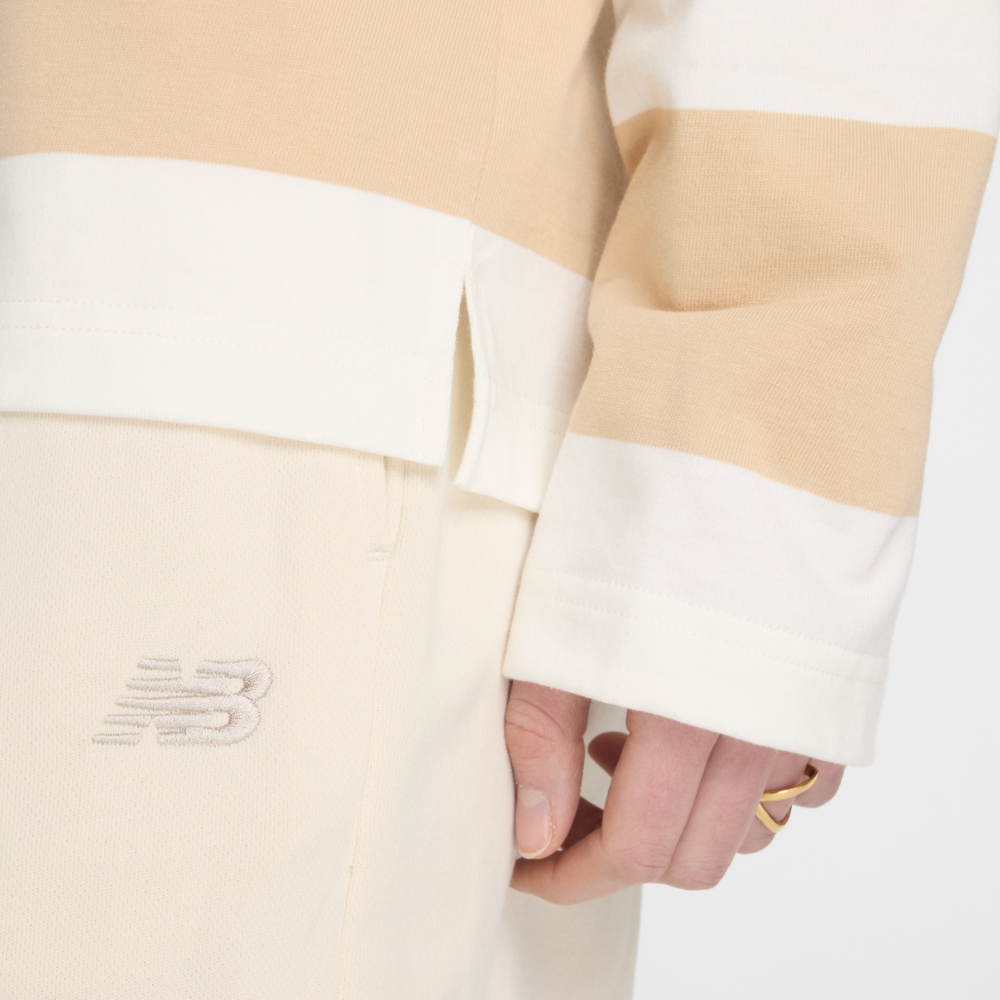 Női póló New Balance WT53522DLA – bézs