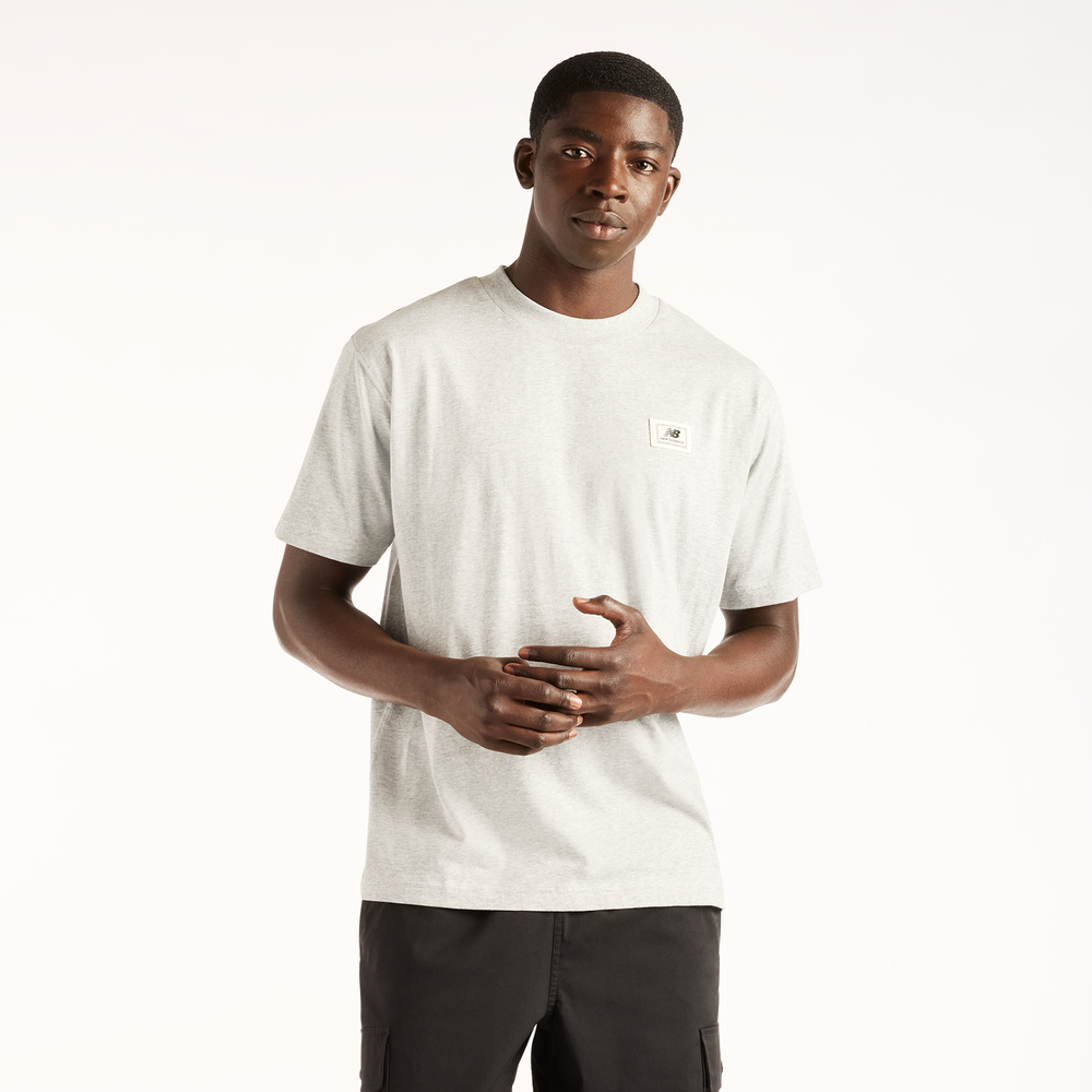 Férfi póló New Balance MT53928AGM – szürke