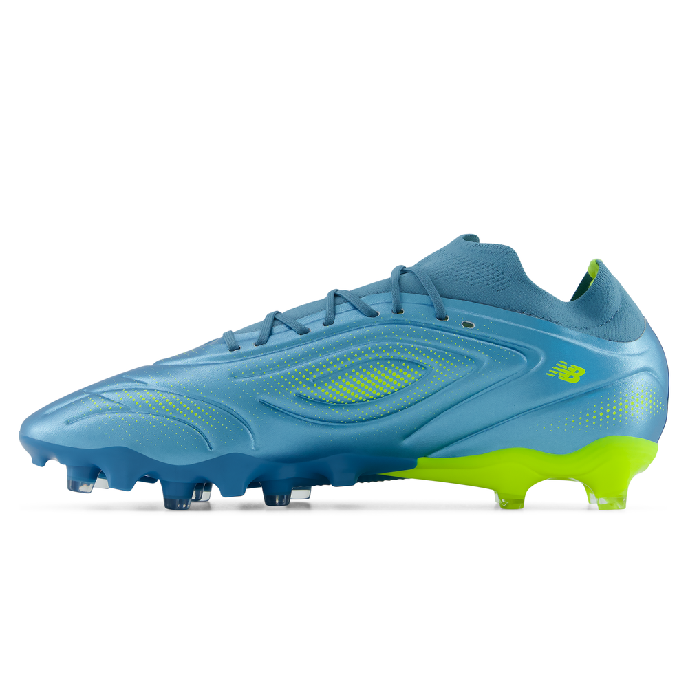 Férfi focicipő New Balance TEKELA TEAM FG V5 UT3FL7NF – kék