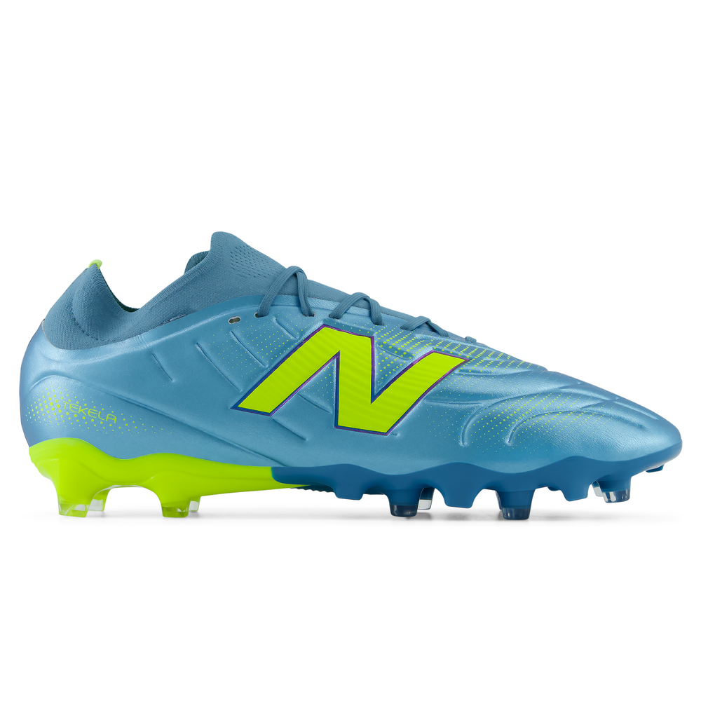 Férfi focicipő New Balance TEKELA TEAM FG V5 UT3FL7NF – kék