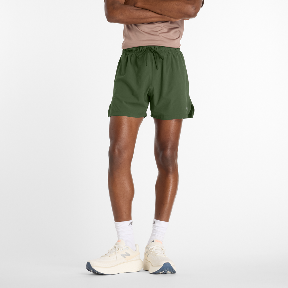 Férfi futónadrág New Balance MS41286DAE – zöld