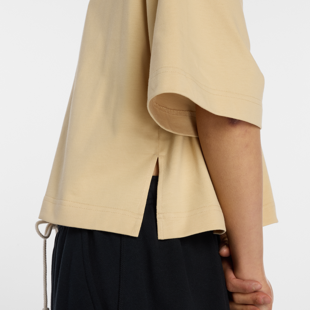 Női póló New Balance WT6147DDABC – sárga