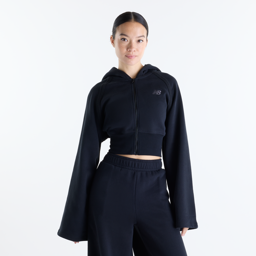 Női felső New Balance WJ62Q0WVBK – fekete